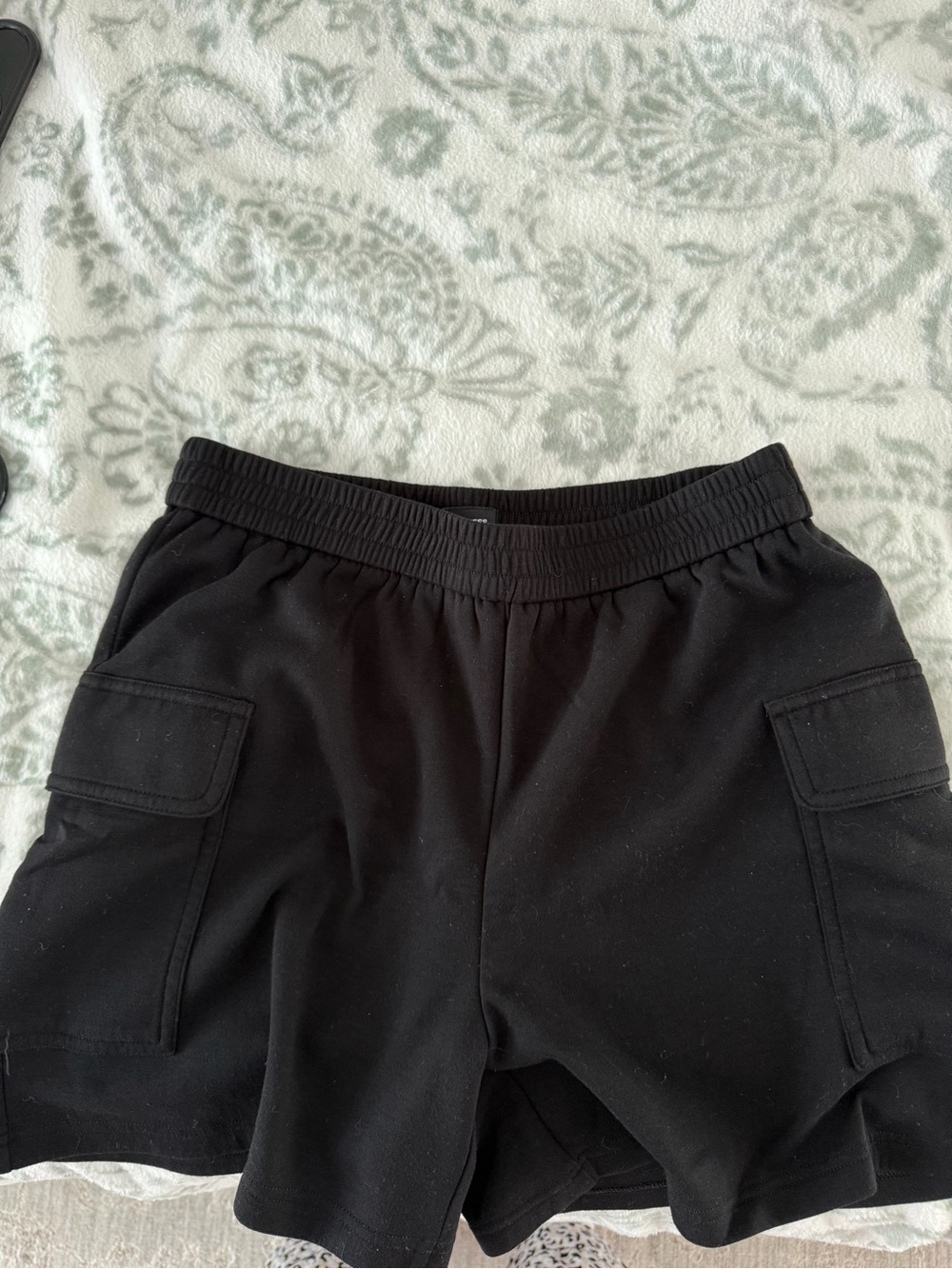 Express Black Women's Cargo Pocket Shorts